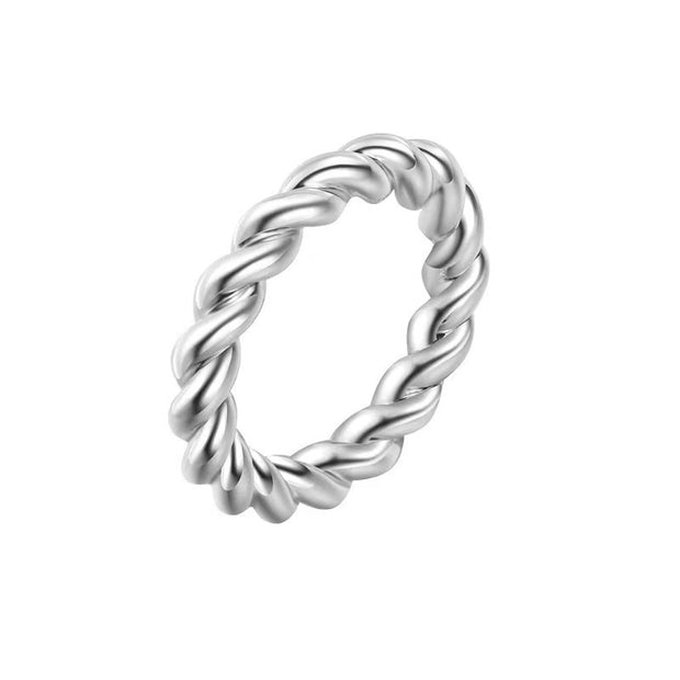 The Small Group Wears Light Luxury And Cold Wind Ring Set Ring Female