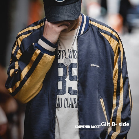 Retro Two-sided Wear Yokosuka Coat For Men