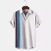 3D Summer Casual Printed Hawaiian Shirt Men Vacation Seaside Wear